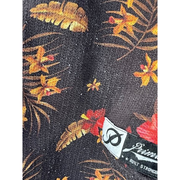 Primitive Paradise Baseball Jersey Black Floral Men’s Size M - Picture 5 of 8